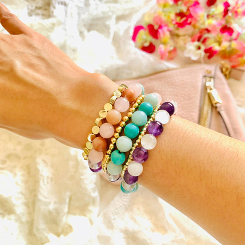 Relieve Stress Anxiety Crystal Bracelet